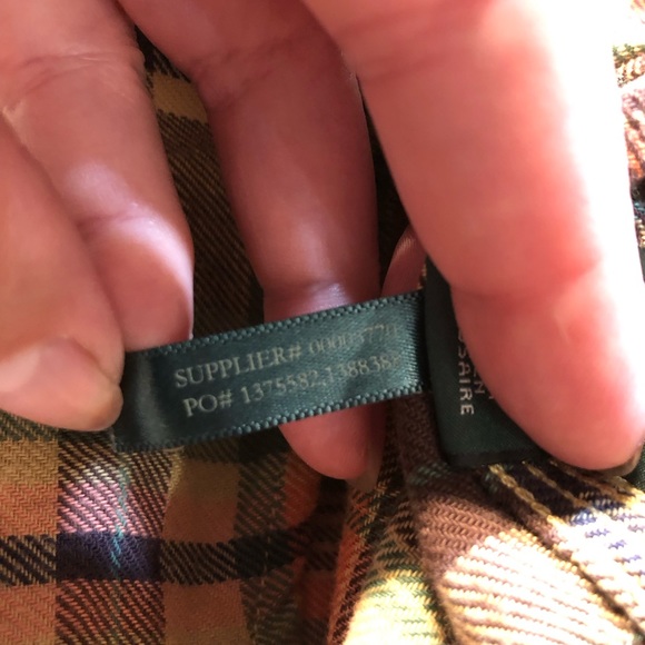 Ralph Lauren Lauren Jeans Co. Petite Medium long sleeve button up shirt - Picture 4 of 12